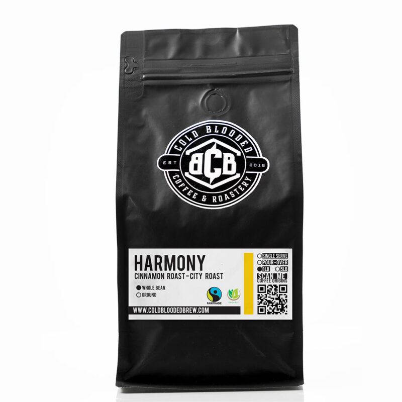 Harmony Cinnamon & City Roast 50/50-Whole Bean