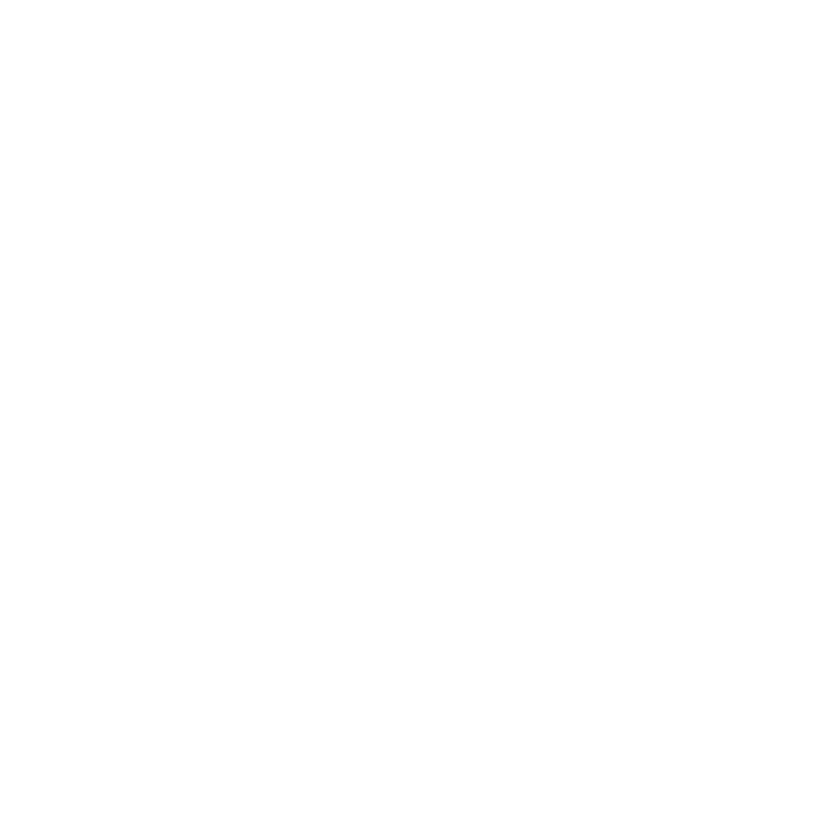 Cold Blooded Coffee Ram Logo - White
