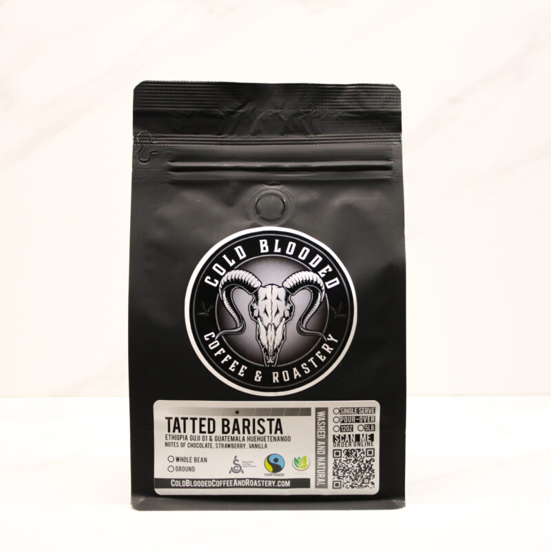 Tatted Barista Coffee - Cold Blooded Coffee and Roastery