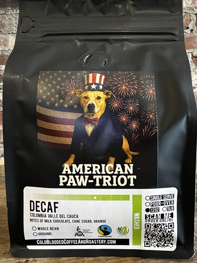 AMERICAN PAW-TRIOT DECAF